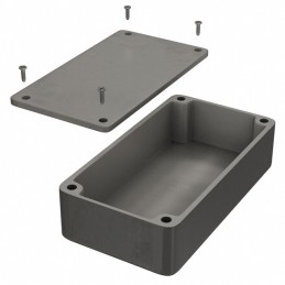 1 pcs : 1550B - Box Aluminum Unpainted Cover Included 4.508' L x 2.520' W (114.50mm x 64.00mm) X 1.185' (30.10mm)