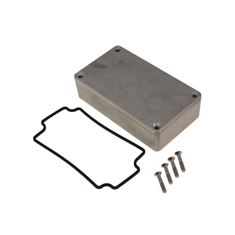 1 pcs : 1550Z106 - Box Aluminum Unpainted Cover Included 4.543' L x 2.575' W (115.39mm x 65.41mm) X 1.197' (30.40mm)