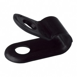1 pcs : N-3-BK - CBL CLAMP P-TYPE BLACK FASTENER