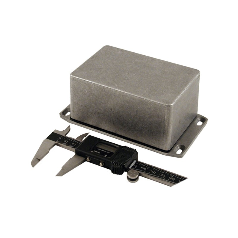 1 pcs : 1590WTFL - Box Aluminum Unpainted Cover Included 4.744' L x 3.150' W (120.50mm x 80.01mm) X 2.323' (59.00mm)