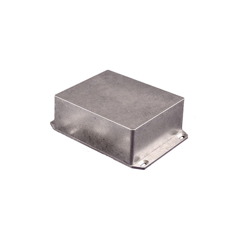 1 pcs : 1590XFL - Box Aluminum Unpainted Cover Included 5.717' L x 4.772' W (145.21mm x 121.21mm) X 2.220' (56.39mm)