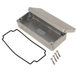 1 pcs : 1550Z109 - Box Aluminum Unpainted Cover Included 5.913' L x 2.528' W (150.19mm x 64.21mm) X 1.433' (36.40mm)