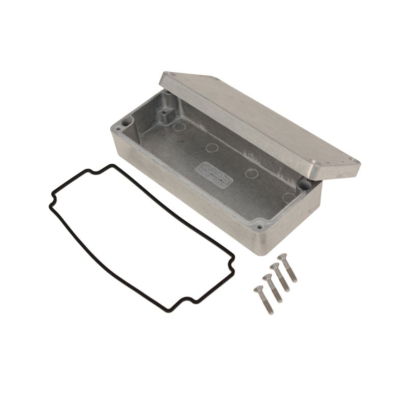 1 pcs : 1550Z109 - Box Aluminum Unpainted Cover Included 5.913' L x 2.528' W (150.19mm x 64.21mm) X 1.433' (36.40mm)