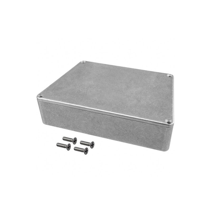 1 pcs : 1590TRPC - Box Aluminum Unpainted Cover Included 5.946' L x 3.740' W (151.03mm x 95.00mm) X 1.535' (38.99mm)