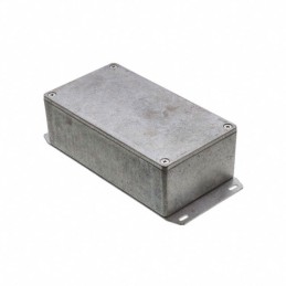 1 pcs : 1590PF - Box Aluminum Unpainted Cover Included 6.024' L x 3.268' W (153.01mm x 83.01mm) X 2.047' (52.00mm)