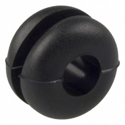 1 pcs : HG-2.5 - GROMMET 0.157' ELASTOMER BLACK