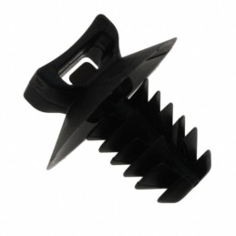 1 pcs : PUM-071-M30 - CABLE TIE HLDR SGL PUSH MNT BLK