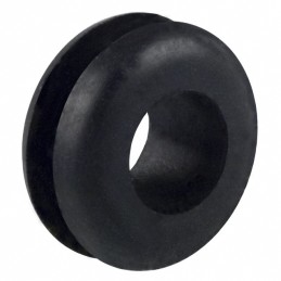 1 pcs : 740 - GROMMET 0.250' RUBBER BLACK