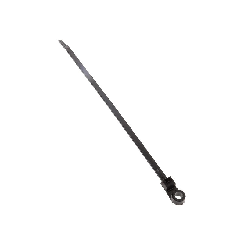 100 pcs : AL-07-50-MH-0-C - MOUNTING HOLE CABLE TIES, 50 LB,