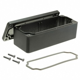 1 pcs : AN-1300-AB - Box Metal, Aluminum Black Cover Included 3.531' L x 1.409' W (89.69mm x 35.79mm) X 1.180' (29.97mm)