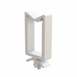 1 pcs : WS-3-19 - CBL CLIP WIRE SADDLE PUSH IN