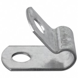 1 pcs : 8100 - CBL CLAMP P-TYPE SILVER FASTENER
