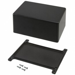 1 pcs : CU-5472-B - Box Metal, Aluminum Black Cover Included 4.750' L x 3.150' W (120.65mm x 80.01mm) X 2.330' (59.18mm)