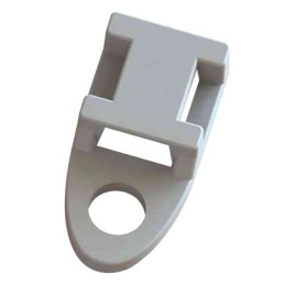 100 pcs : TMS001A - CABLE TIE HLDR DUAL SCREW 6 NAT