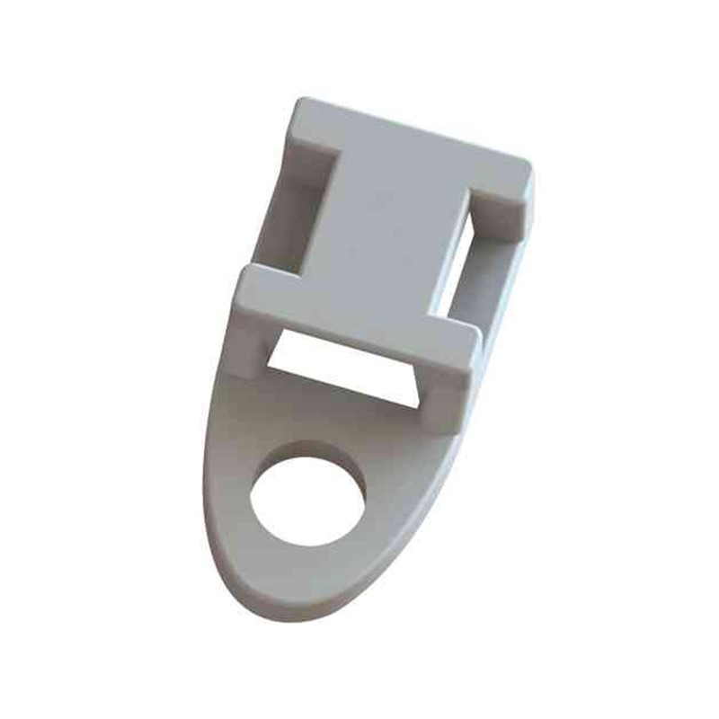 100 pcs : TMS001A - CABLE TIE HLDR DUAL SCREW 6 NAT