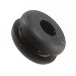 1 pcs : 733 - GROMMET 0.125' RUBBER BLACK