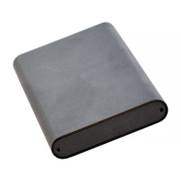 1 pcs : EXT-9163 - Box Metal, Aluminum Black End Panel(s) 3.937' L x 2.323' W (100.00mm x 59.00mm) X 0.512' (13.00mm)