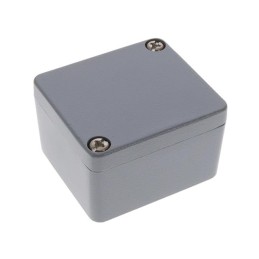 1 pcs : 0936040083 - Box Metal, Aluminum Gray Cover Included 1.969' L x 1.575' W (50.00mm x 40.00mm) X 1.181' (30.00mm)