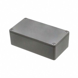 1 pcs : 1590N1GY - Box Metal, Aluminum Gray Cover Included 4.724' L x 2.579' W (120.00mm x 65.51mm) X 1.555' (39.50mm)