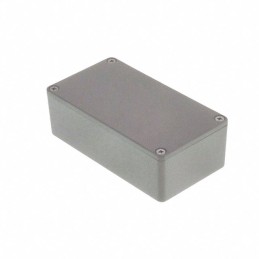 1 pcs : 1590NGY - Box Metal, Aluminum Gray Cover Included 4.724' L x 2.579' W (120.00mm x 65.51mm) X 1.614' (41.00mm)