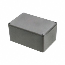 1 pcs : 1590TGY - Box Metal, Aluminum Gray Cover Included 4.744' L x 3.150' W (120.50mm x 80.01mm) X 2.323' (59.00mm)