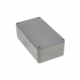 1 pcs : 1590PGY - Box Metal, Aluminum Gray Cover Included 6.024' L x 3.268' W (153.01mm x 83.01mm) X 1.988' (50.50mm)