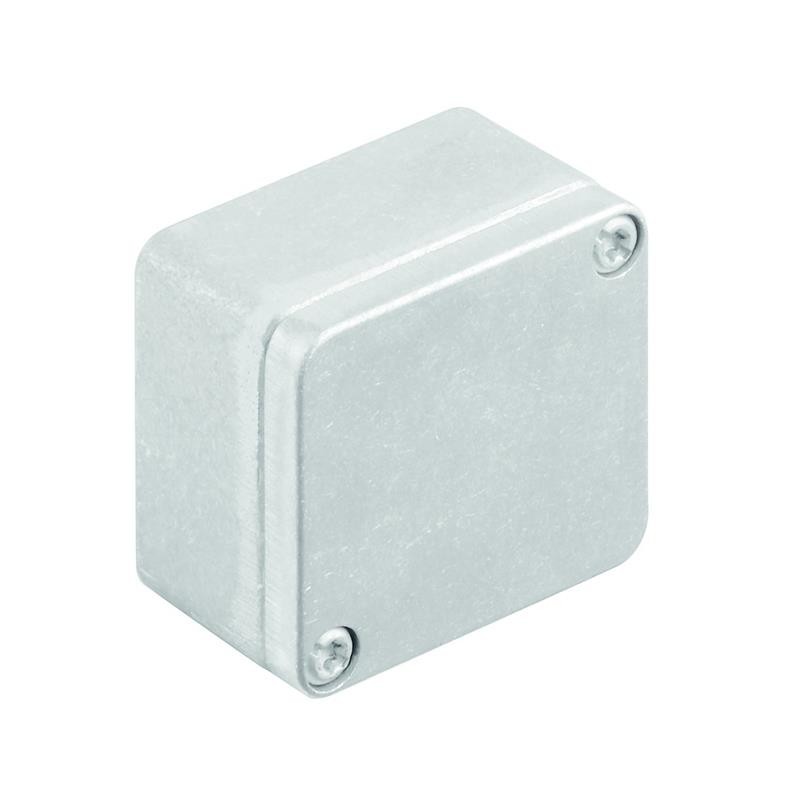 1 pcs : 0573200000 - Box Metal, Aluminum Unpainted Cover Included 1.969' L x 1.772' W (50.00mm x 45.00mm) X 1.181' (30.00mm)