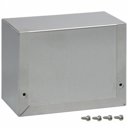 1 pcs : 1411FU - Box Metal, Aluminum Unpainted U Shaped Pieces 4.000' L x 2.300' W (101.60mm x 58.42mm) X 3.020' (76.71mm)