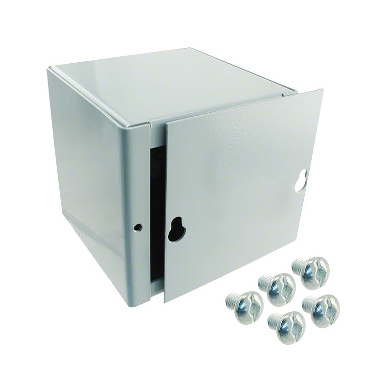 1 pcs : JB-3951 - Box Metal, Steel Gray Cover Included 4.000' L x 4.000' W (101.60mm x 101.60mm) X 4.000' (101.60mm)