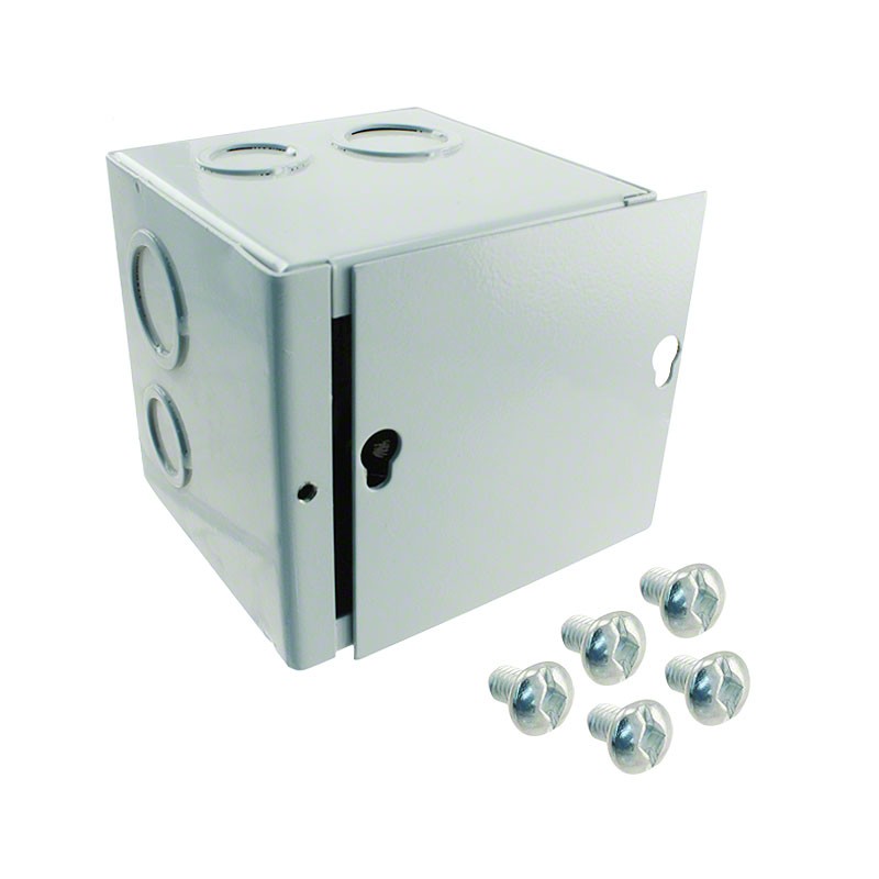 1 pcs : JB-3951-KO - Box Metal, Steel Gray Cover Included 4.000' L x 4.000' W (101.60mm x 101.60mm) X 4.000' (101.60mm)