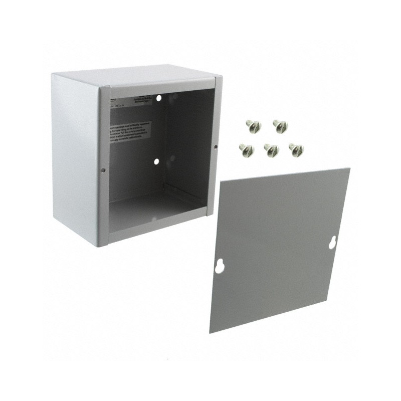 1 pcs : JB3945 - Box Metal, Steel Gray Cover Included 6.000' L x 3.500' W (152.40mm x 88.90mm) X 6.000' (152.40mm)