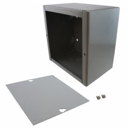 1 pcs : JB-3955 - Box Metal, Steel Gray Cover Included 6.000' L x 4.000' W (152.40mm x 101.60mm) X 6.000' (152.40mm)