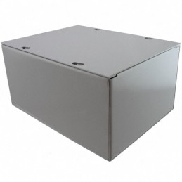 1 pcs : JB-3956 - Box Metal, Steel Gray Cover Included 6.000' L x 4.000' W (152.40mm x 101.60mm) X 8.000' (203.20mm)