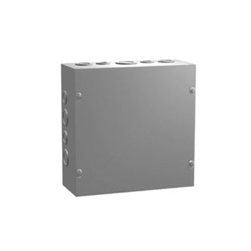 1 pcs : CSKO664 - Box Metal, Steel Gray Cover Included 6.000' L x 6.000' W (152.40mm x 152.40mm) X 4.000' (101.60mm)