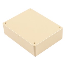 1 pcs : 1591GBG - Box Plastic Beige Cover Included 4.744' L x 3.685' W (120.50mm x 93.60mm) X 1.338' (33.99mm)