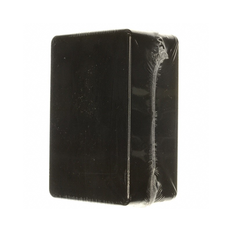 1 pcs : 1591LSBK - Box Plastic Black Cover Included 3.346' L x 2.205' W (85.00mm x 56.00mm) X 1.535' (38.99mm)