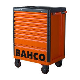 1 pcs - Bahco 8 drawer Solid Steel Wheeled Tool Chest, 985mm x 693mm x 510mm