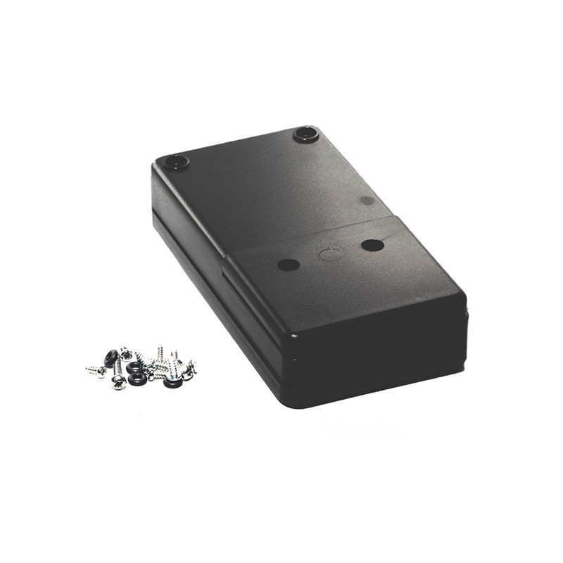 1 pcs : RH3001BK - Box Plastic Black Hand Held, Split Sides 5.120' L x 2.660' W (130.05mm x 67.56mm) X 0.980' (24.89mm)