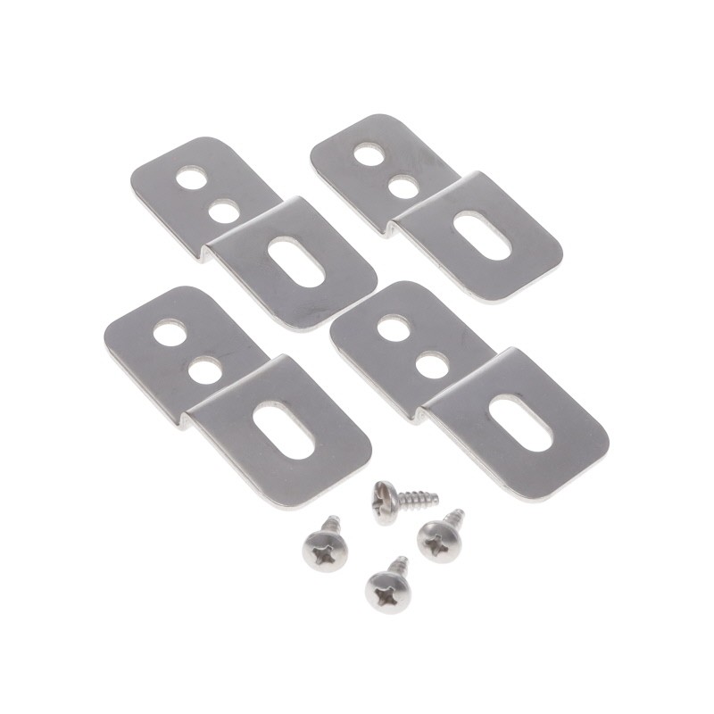 1 pcs : 1593PALBK - Box Plastic Black Split Sides and End Panel(s) 3.620' L x 2.620' W (91.95mm x 66.55mm) X 1.100' (27.94mm)