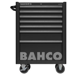 1 pcs - Bahco 7 drawer Stainless Steel (Top) Wheeled Tool Chest, 985mm x 677mm x 501mm