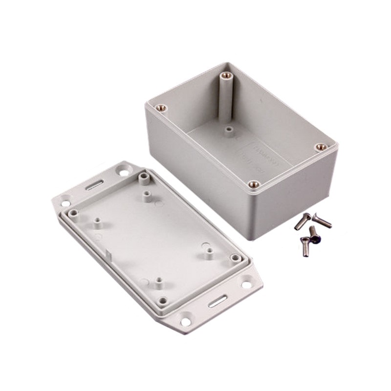 1 pcs : 1591XXLFLGY - Box Plastic Gray Cover Included 3.427' L x 2.279' W (87.05mm x 57.89mm) X 1.604' (40.75mm)