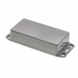 1 pcs : 1591AFLGY - Box Plastic Gray Cover Included 3.937' L x 1.969' W (100.00mm x 50.00mm) X 0.977' (24.82mm)