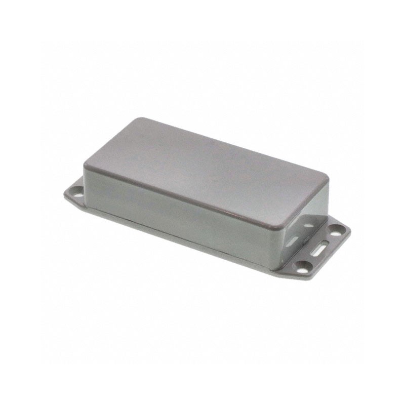 1 pcs : 1591AFLGY - Box Plastic Gray Cover Included 3.937' L x 1.969' W (100.00mm x 50.00mm) X 0.977' (24.82mm)