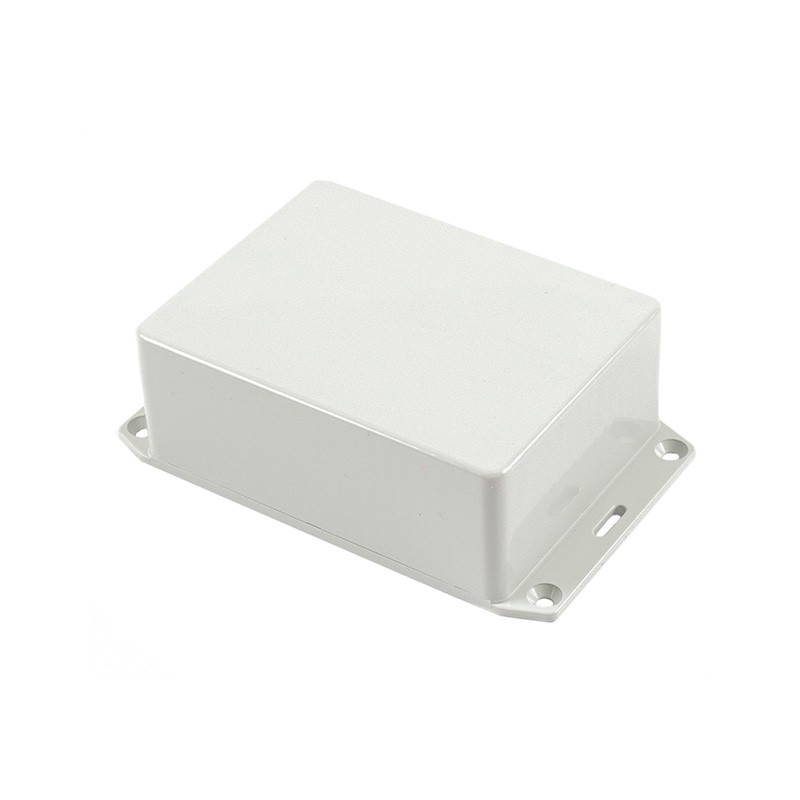 1 pcs : 1591SFLGY - Box Plastic Gray Cover Included 4.335' L x 3.236' W (110.11mm x 82.19mm) X 1.732' (43.99mm)