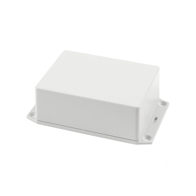 1 pcs : 1591XXSFLGY - Box Plastic Gray Cover Included 4.430' L x 3.332' W (112.52mm x 84.63mm) X 1.732' (43.99mm)