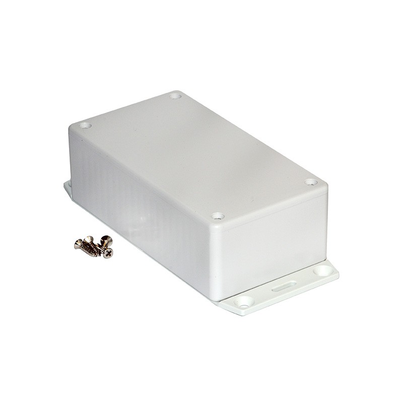 1 pcs : 1591CF2SGY - Box Plastic Gray Cover Included 4.724' L x 2.559' W (120.00mm x 65.00mm) X 1.626' (41.30mm)