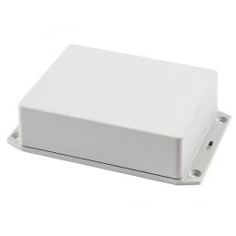 1 pcs : 1591XXGFLGY - Box Plastic Gray Cover Included 4.821' L x 3.776' W (122.45mm x 95.91mm) X 1.496' (38.00mm)