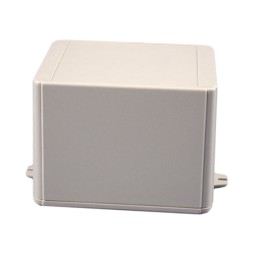 1 pcs : RL6365-F - Box Plastic Gray Cover Included 4.921' L x 3.937' W (124.99mm x 100.00mm) X 3.543' (90.00mm)