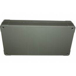 1 pcs : RL6065 - Box Plastic Gray Hand Held, Split Sides 8.118' L x 4.218' W (206.20mm x 107.14mm) X 1.600' (40.64mm)