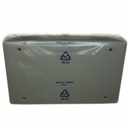 1 pcs : RH3165 - Box Plastic Gray Hand Held, Split Sides and End Panel(s) 6.496' L x 4.016' W (165.00mm x 102.01mm) X 1.280' (32